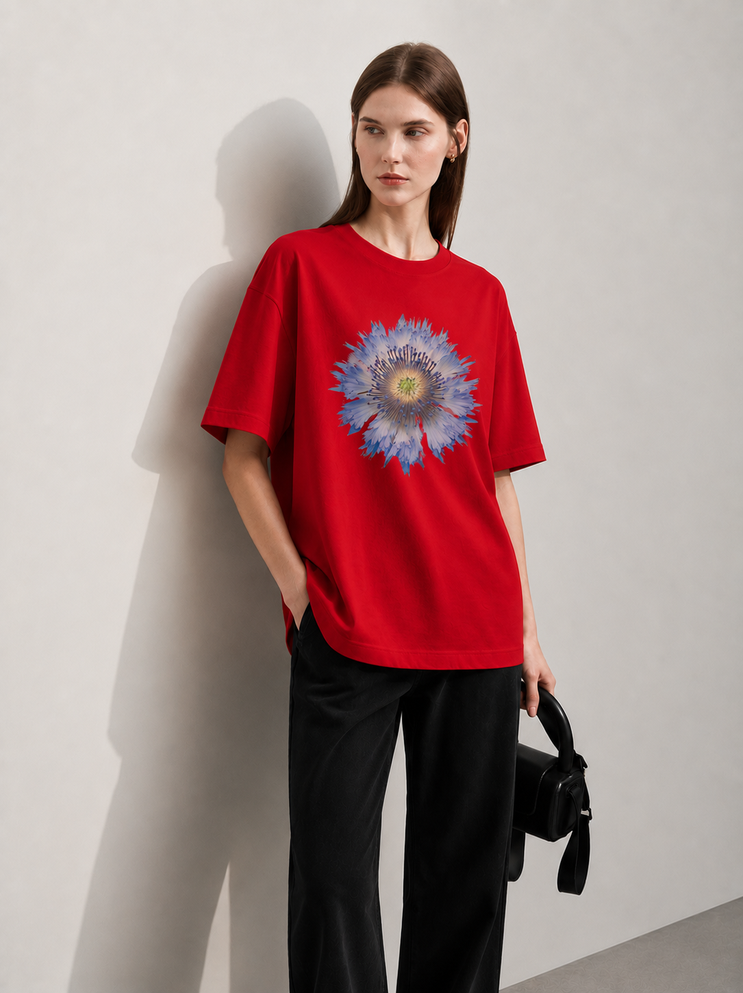 Focal Flora Women Tee Red