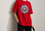 Focal Flora Women Tee Red
