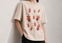 Cross Women Tee Beige