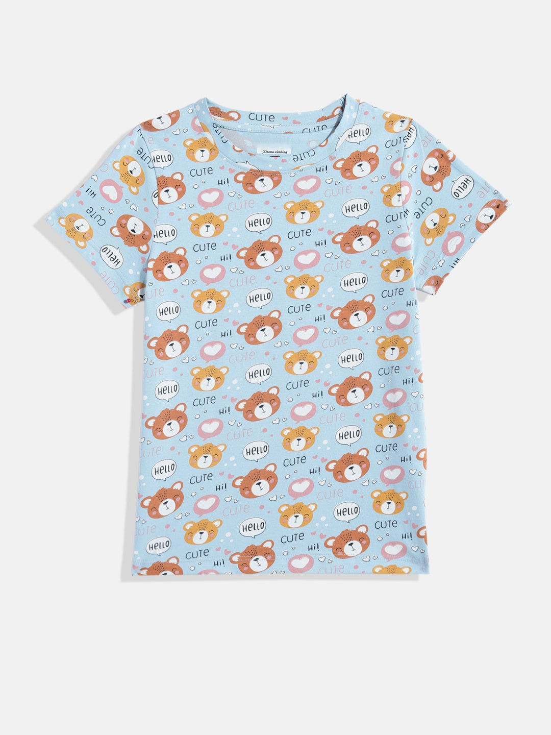 Coolbee Store Kids Boys T-Shirt - Light Blue (CSKT237) – back view