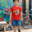 Kids Boys T-Shirt - Orange (CSKT221)