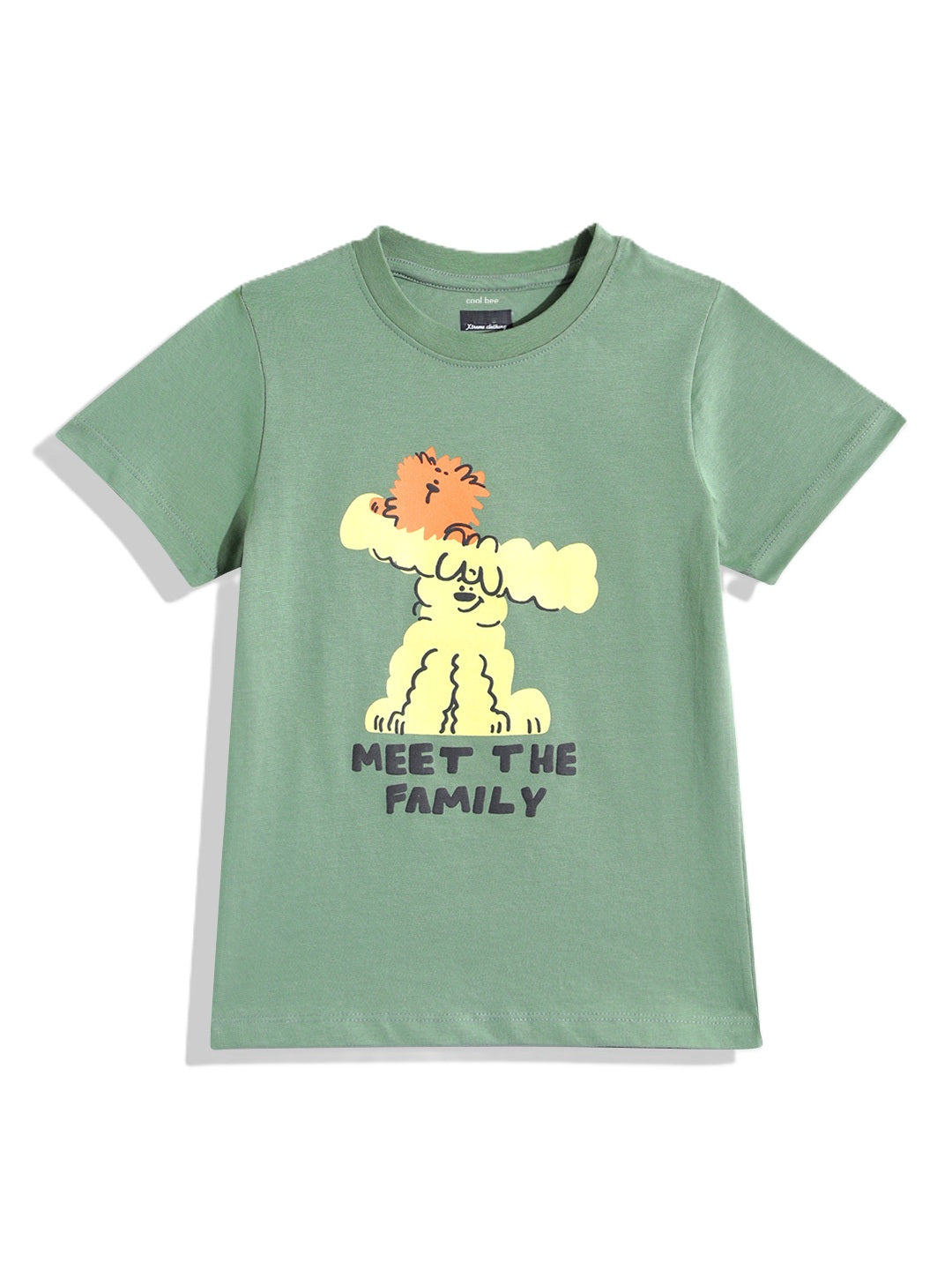 Coolbee Store Kids Boys T-Shirt - Seagreen (KBSS25TR448) – side view