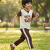 Kids Boys Clothing Set - Brown & White (KBSSTREG4)