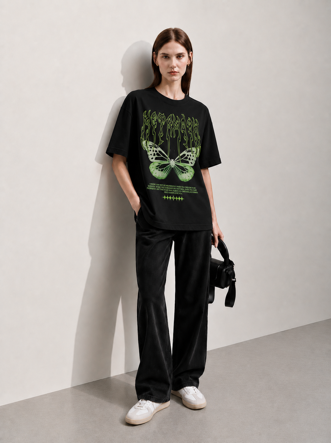 Cyber Morph Women Tee Black
