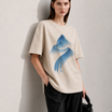 Mind Flow Women Tee Beige