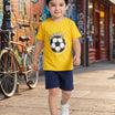 Kids Boys T-Shirt - Yellow (CSKT227)