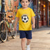 Kids Boys T-Shirt - Yellow (CSKT227)