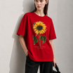 Bloom Anyway Women Tee Red