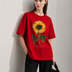 Bloom Anyway Women Tee Red