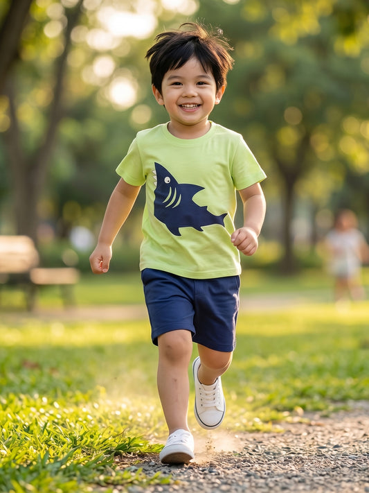 Kids Boys Clothing Set - Green (CS011)