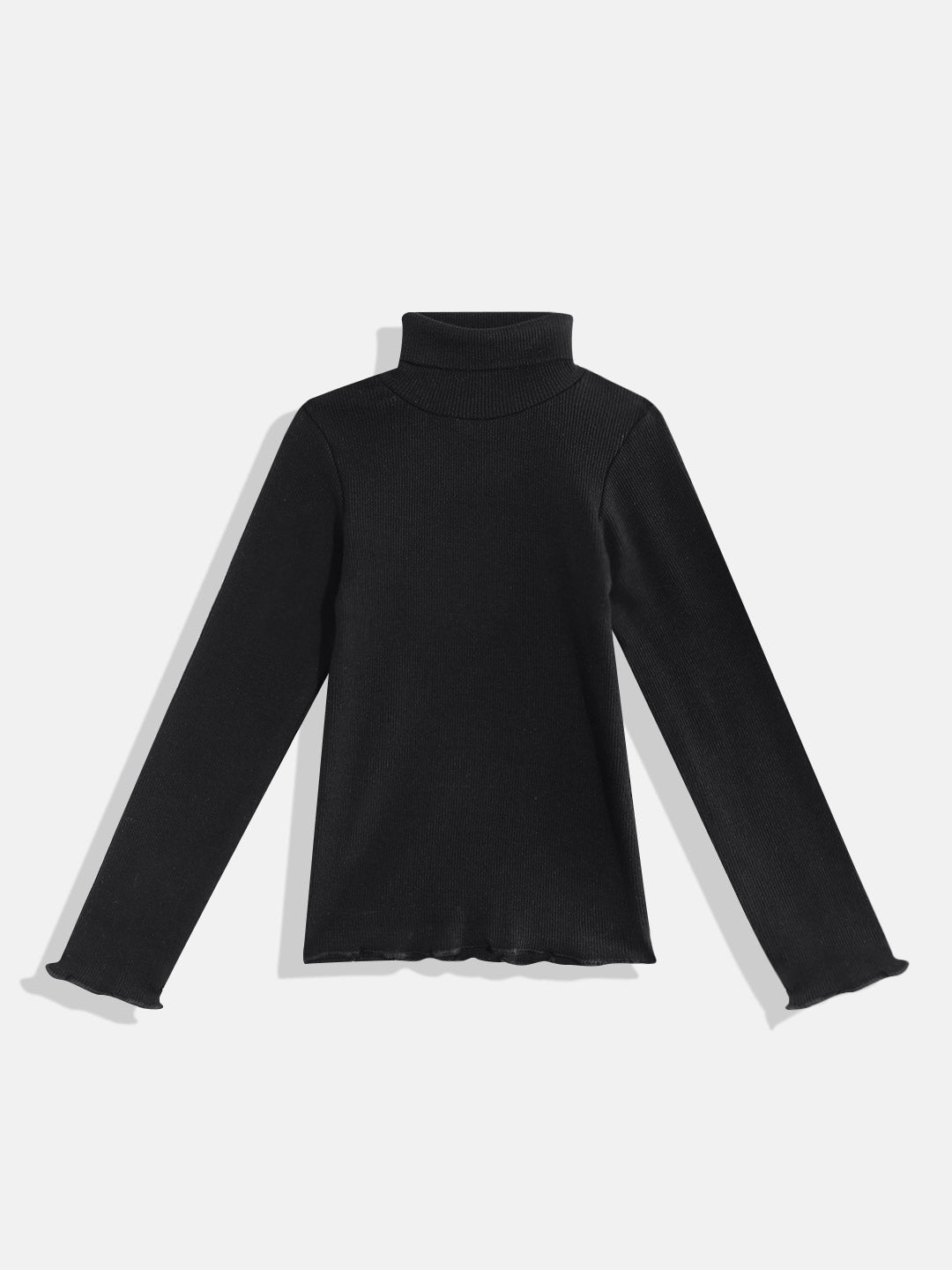 Coolbee Store Kids Girls Top - Black (KGAW5TOP2) – front view