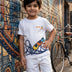 Kids Boys T-Shirt - White (CSKT222)