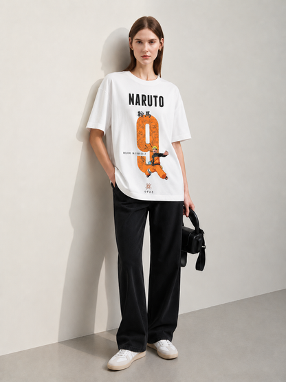Naruto 7 Women Tee White