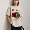 Kiwi Women Tee Beige