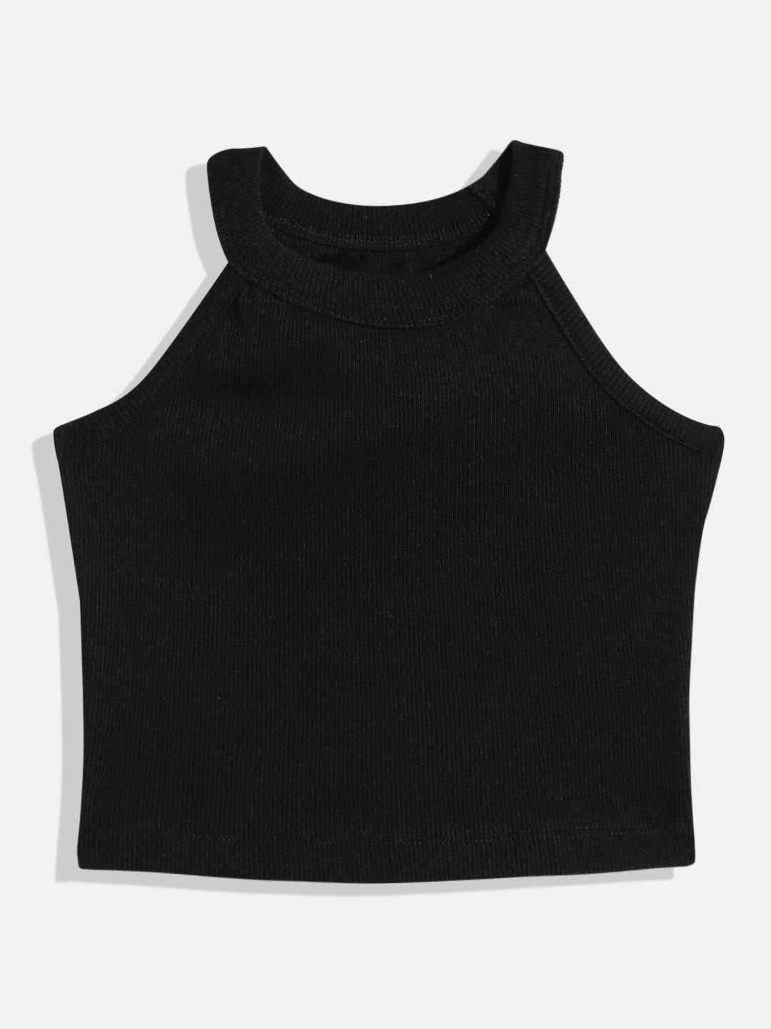Coolbee Store Kids Girls Top - Black (KG4TOP025) – front view
