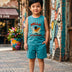 Kids Boys Vest - Sky Blue (KBSSVT2)