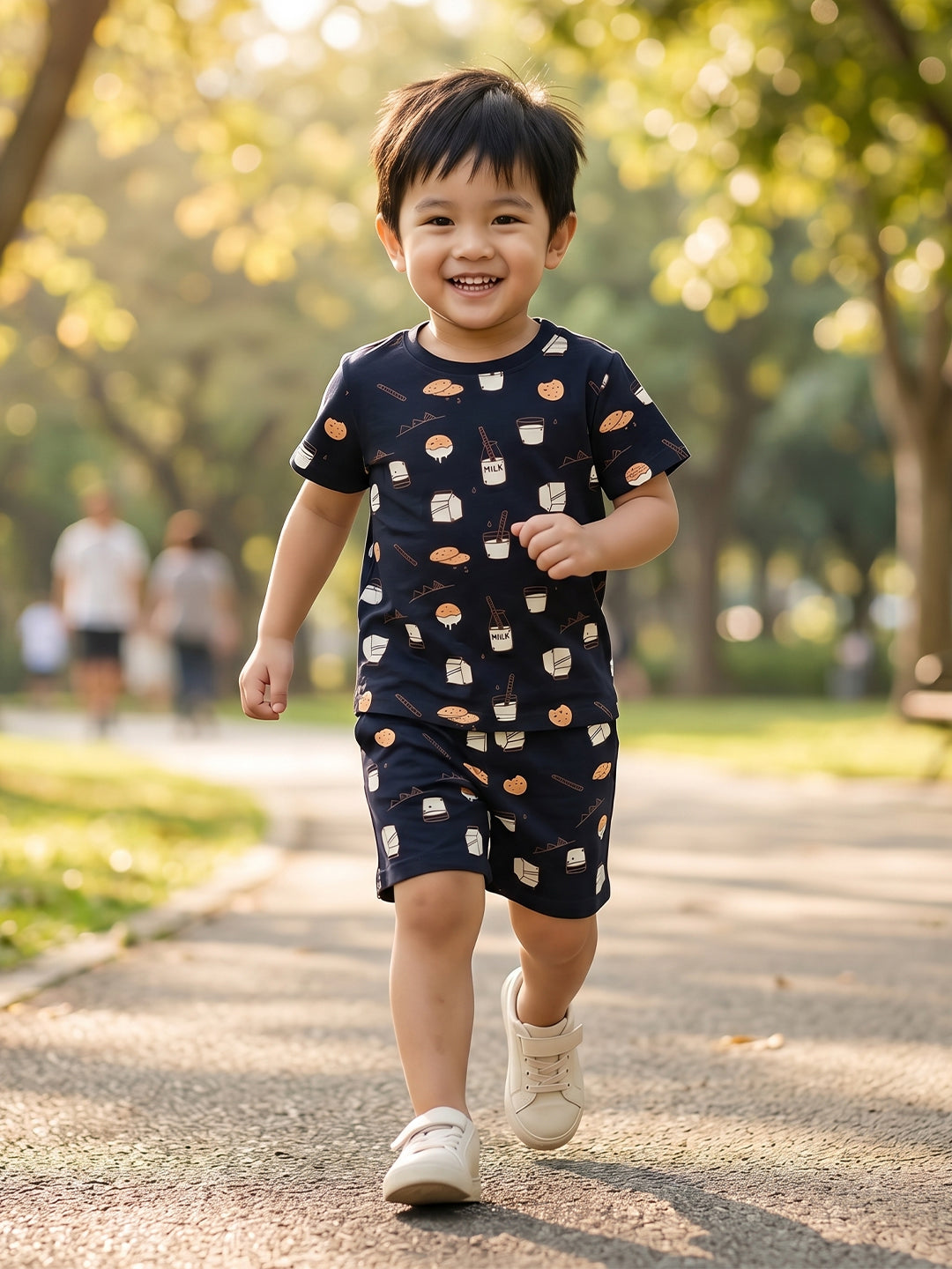 Coolbee Store Kids Boys Clothing Set - Navy (CS002) – front view