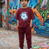Kids Boys T-Shirt - Maroon (CSKT205)
