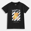 Kids Boys T-Shirt - Black (KBSS25TR452)