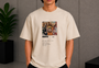 Naruto anime Tee Beige