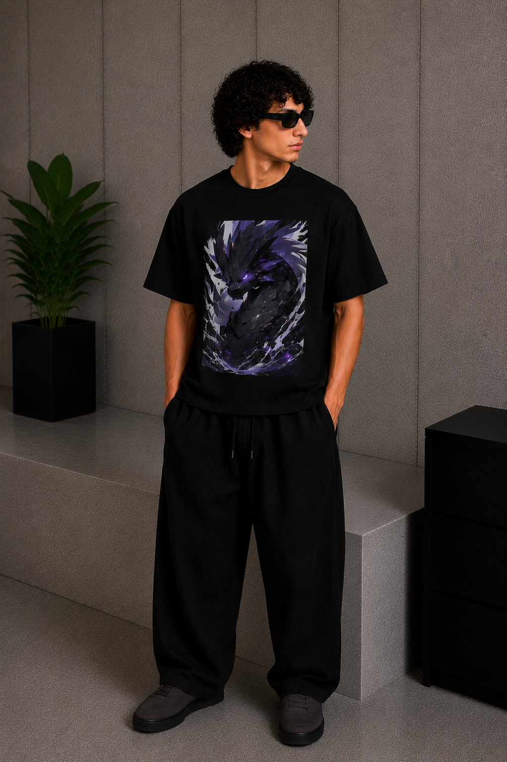 Eclipse Tee Black