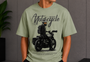 Motorcycle Tee Green