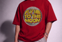 Moon Tee Red