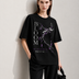 Bloom Women Tee Black