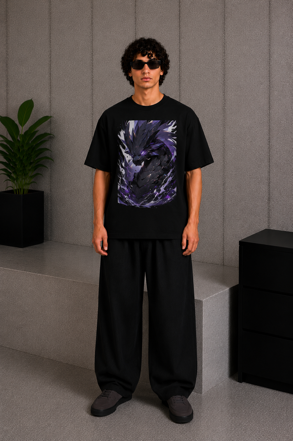 Eclipse Tee Black