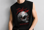 Venom Skull Tank Black