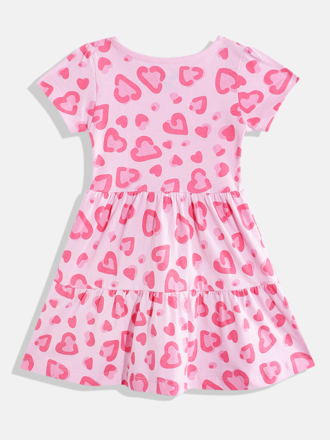 Coolbee Store Kids Girls Dress - Pink (KGSS25DR567) – back view