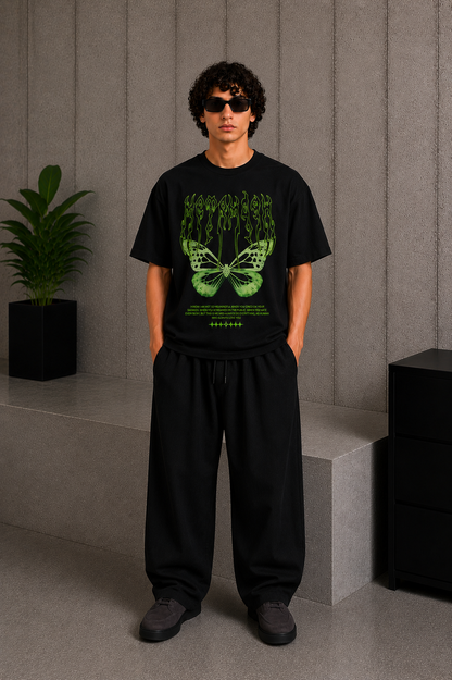 Cyber Morph Tee Black