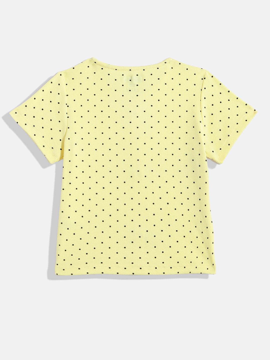 Coolbee Store Kids Girls Top - Yellow (KGSSA52) – back view
