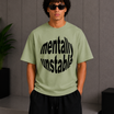 My Mind Tee Green