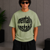 My Mind Tee Green