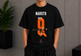 Naruto 7 anime Tee Black