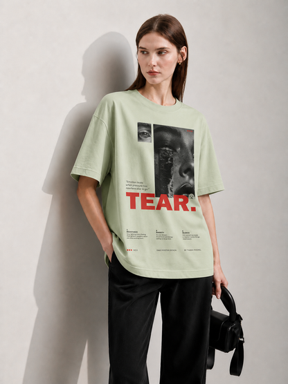 Tear Women Tee Green