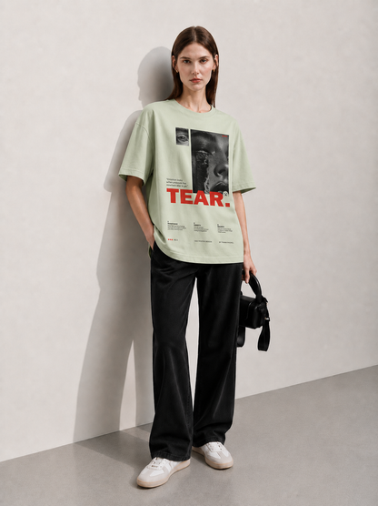 Tear Women Tee Green