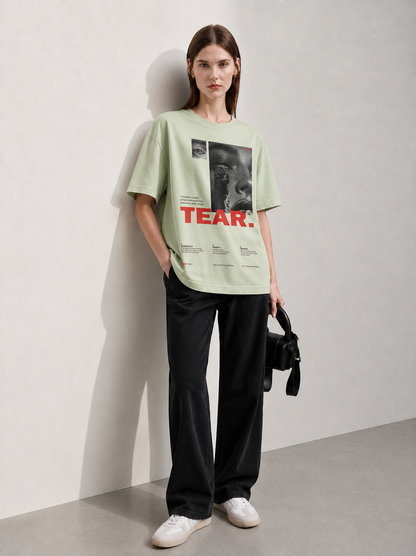 Tear Women Tee Green