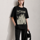 Manga Graphic Women Tee Black