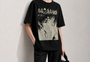 Manga Graphic Women Tee Black