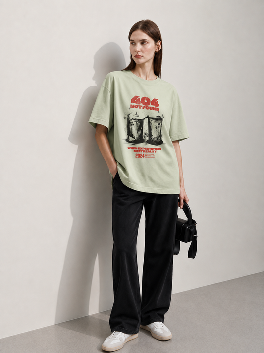 Not Found Women Tee Green