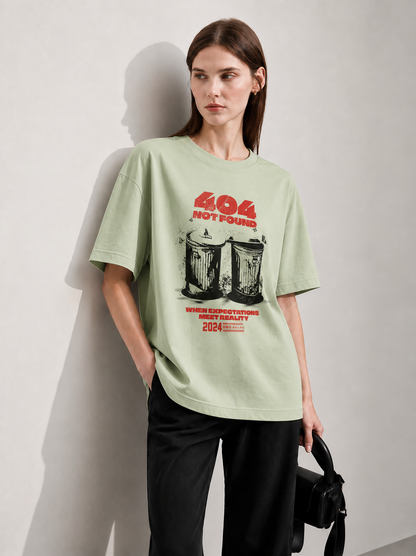 Not Found Women Tee Green