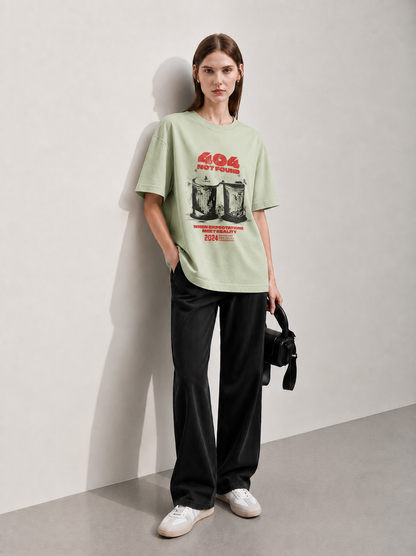 Not Found Women Tee Green