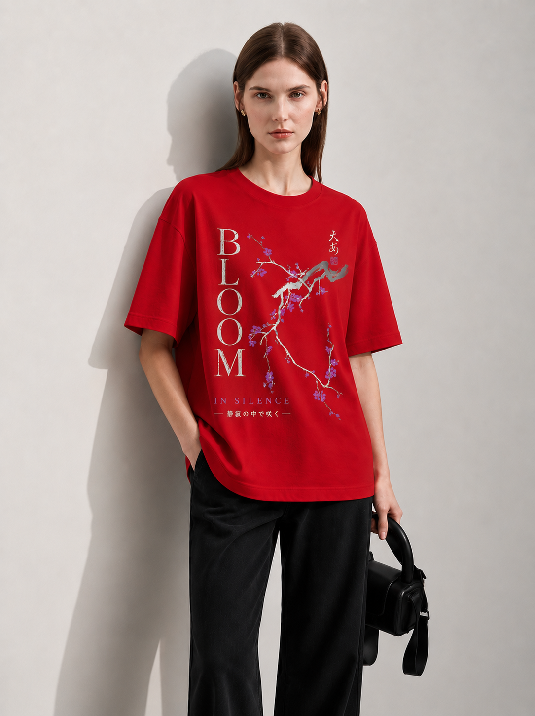 Bloom Women Tee Red