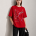 Bloom Women Tee Red
