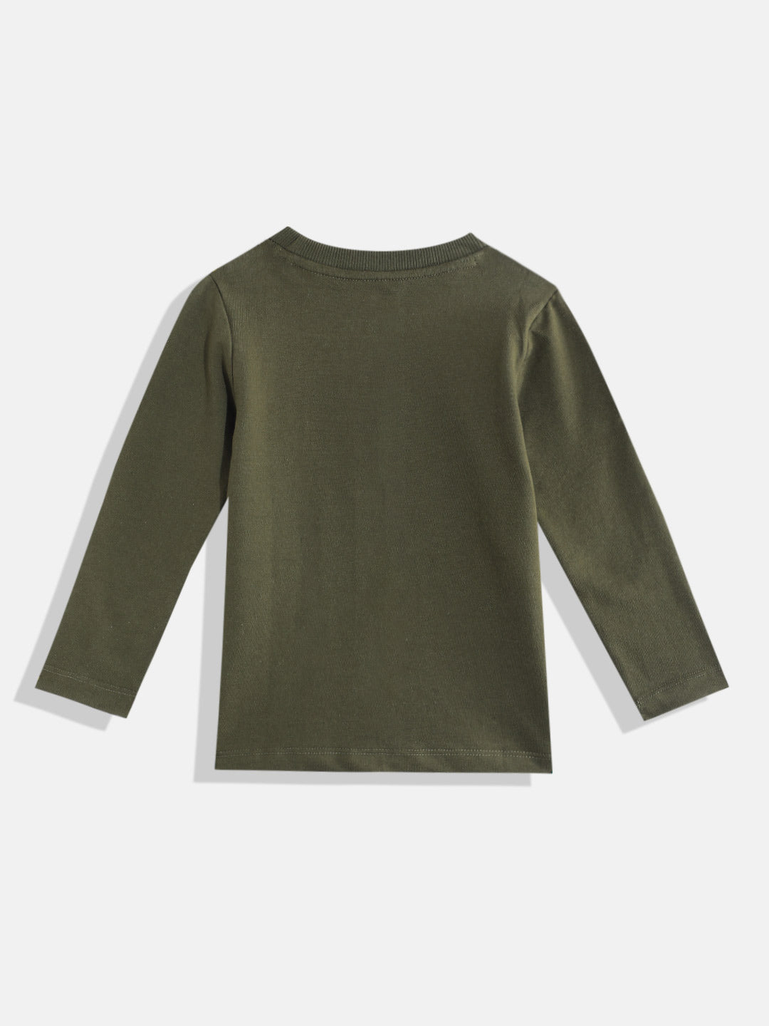 Coolbee Store Kids Boys T-Shirt - Olive Green (KBAW25TR2) – side view
