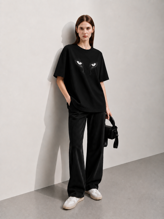 Gaze Women Tee Black