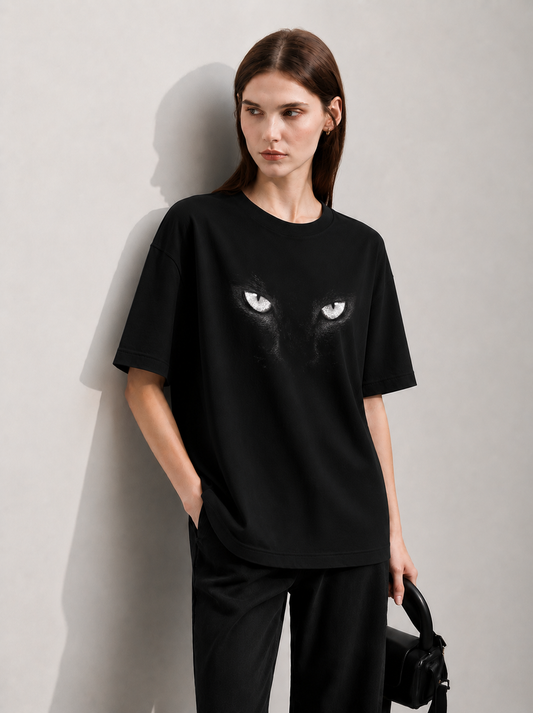 Gaze Women Tee Black
