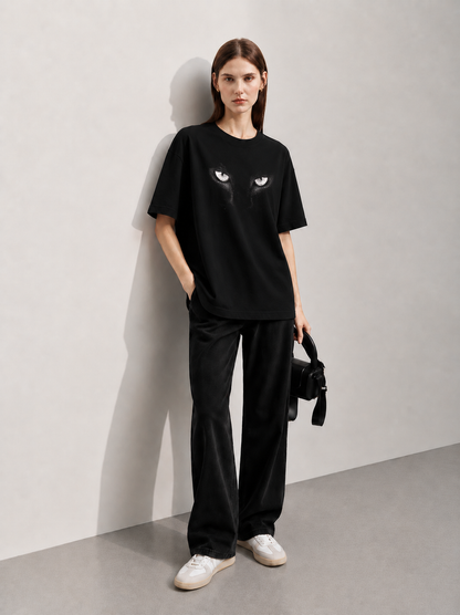 Gaze Women Tee Black